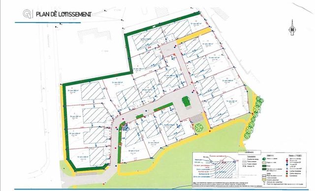 Terrain &agrave; vendre - 429 m2 - Plouagat - 22 - BRETAGNE