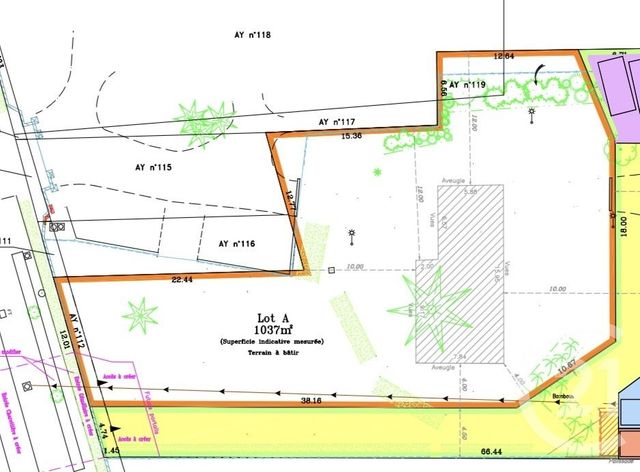 Terrain à vendre - 1037 m2 - Corbeil Essonnes - 91 - ILE-DE-FRANCE