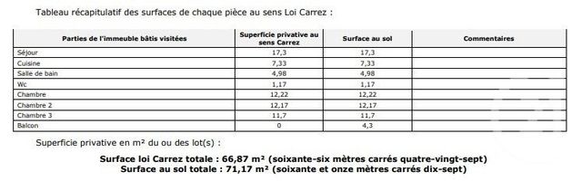 Appartement &agrave; vendre - 4 pi&egrave;ces - 66,87 m2 - Marseille - 13014 - PROVENCE-ALPES-COTE-D-AZUR