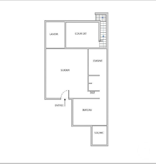 Appartement T2 &agrave; vendre - 2 pi&egrave;ces - 43,01 m2 - Marseille - 13001 - PROVENCE-ALPES-COTE-D-AZUR