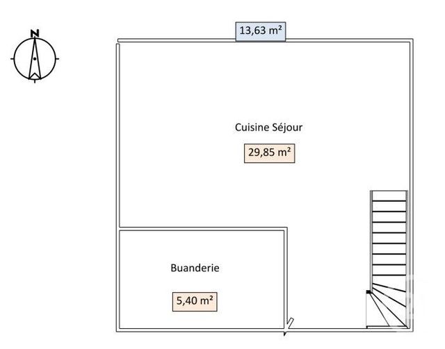 Appartement F3 &agrave; louer - 3 pi&egrave;ces - 73,23 m2 - Lyon - 69008 - RHONE-ALPES