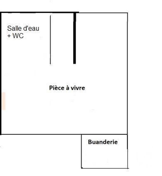 Appartement F1 &agrave; louer - 1 pi&egrave;ce - 28,37 m2 - Lyon - 69007 - RHONE-ALPES