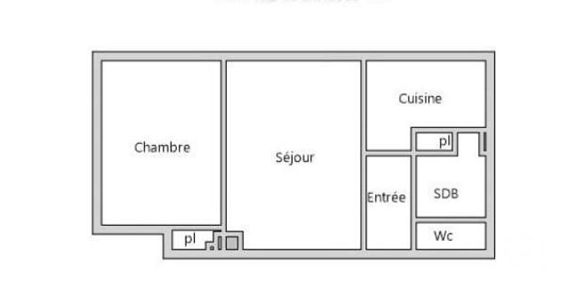 Appartement F2 &agrave; louer - 2 pi&egrave;ces - 43,12 m2 - Villeurbanne - 69 - RHONE-ALPES