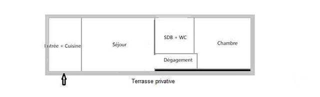 Maison &agrave; vendre - 2 pi&egrave;ces - 36,01 m2 - Lyon - 69003 - RHONE-ALPES