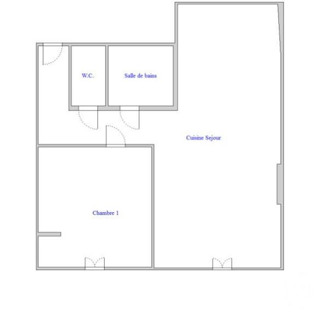 Appartement T2 &agrave; louer - 2 pi&egrave;ces - 39,20 m2 - St Etienne - 42 - RHONE-ALPES