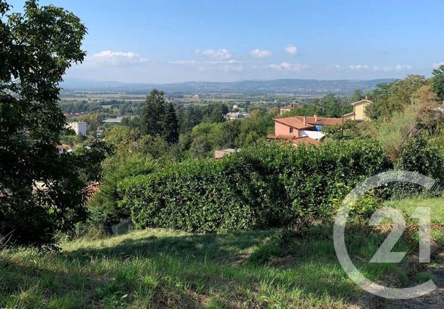 Terrain &agrave; vendre - 1106 m2 - Trevoux - 01 - RHONE-ALPES