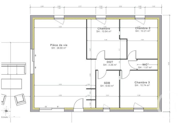 Terrain &agrave; vendre - 1085 m2 - Montmerle Sur Saone - 01 - RHONE-ALPES