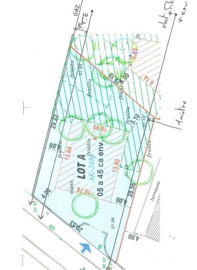 Terrain à vendre - 545 m2 - Le Taillan Medoc - 33 - AQUITAINE