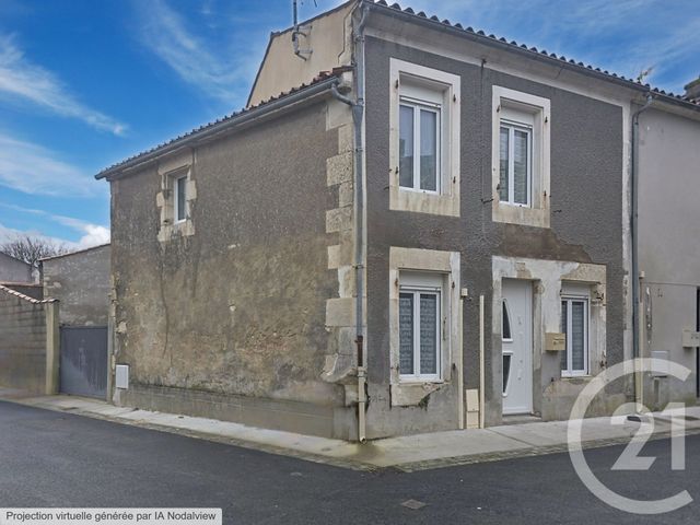 Maison &agrave; vendre - 3 pi&egrave;ces - 68,79 m2 - Lucon - 85 - PAYS-DE-LOIRE