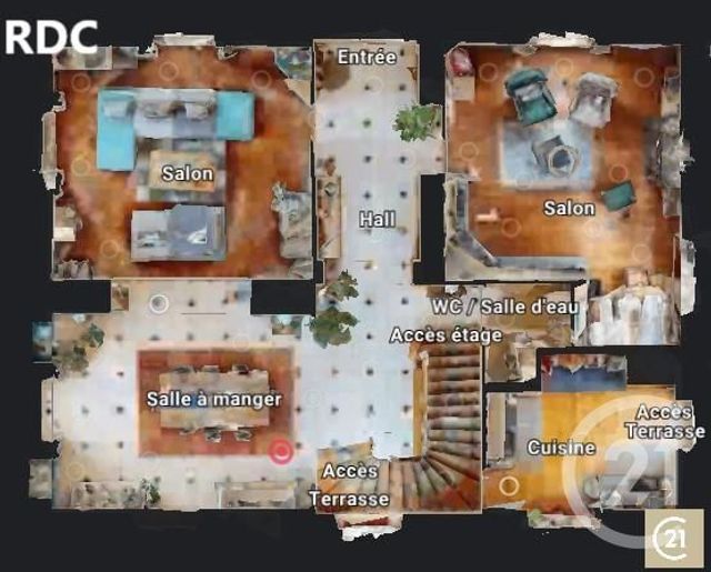 Maison &agrave; louer - 5 pi&egrave;ces - 195,26 m2 - Nalliers - 85 - PAYS-DE-LOIRE