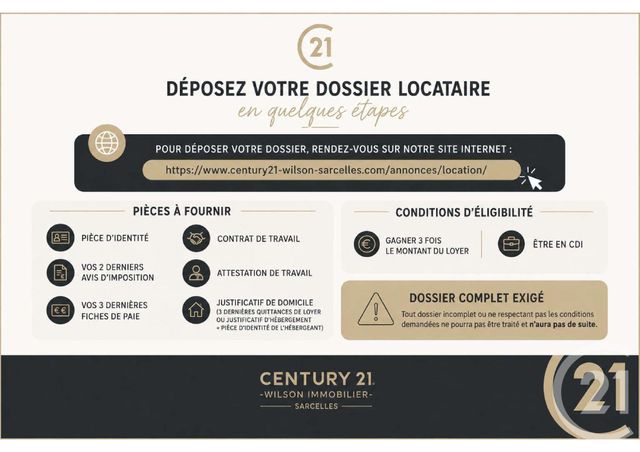 Appartement F1 &agrave; louer - 1 pi&egrave;ce - 14,96 m2 - Livry Gargan - 93 - ILE-DE-FRANCE