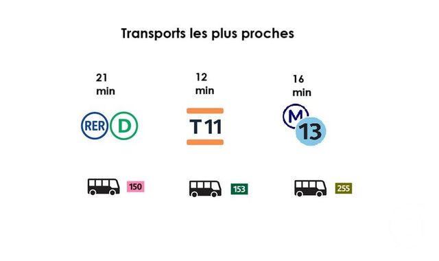 Appartement F3 &agrave; vendre - 3 pi&egrave;ces - 67 m2 - Stains - 93 - ILE-DE-FRANCE