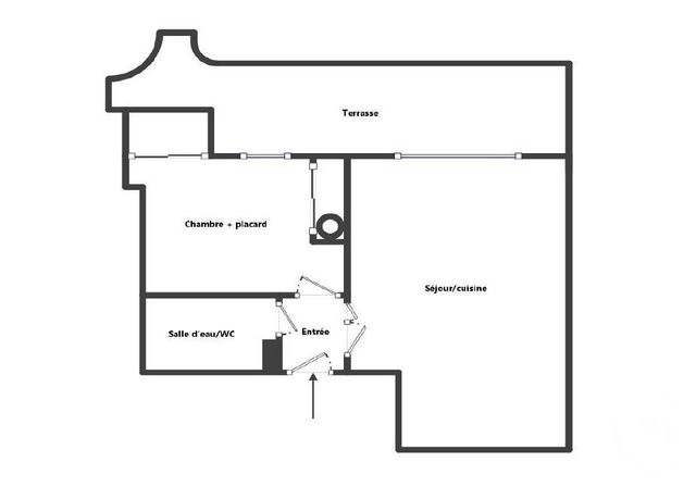 Appartement F2 &agrave; vendre - 2 pi&egrave;ces - 40 m2 - Cagnes Sur Mer - 06 - PROVENCE-ALPES-COTE-D-AZUR