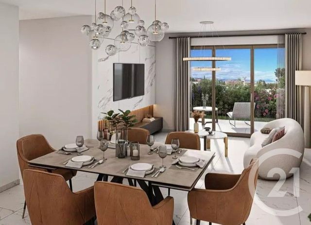 Appartement F3 &agrave; vendre - 3 pi&egrave;ces - 63,80 m2 - Villeneuve Loubet - 06 - PROVENCE-ALPES-COTE-D-AZUR