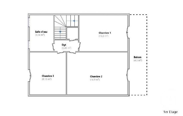Maison &agrave; vendre - 4 pi&egrave;ces - 90 m2 - Villeneuve Loubet - 06 - PROVENCE-ALPES-COTE-D-AZUR