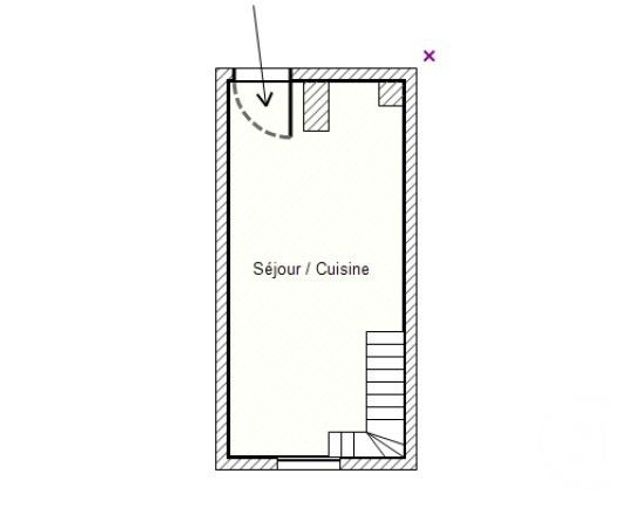 Appartement F2 &agrave; vendre - 2 pi&egrave;ces - 25,80 m2 - Cagnes Sur Mer - 06 - PROVENCE-ALPES-COTE-D-AZUR