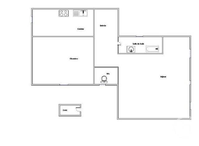 Appartement F3 &agrave; vendre - 2 pi&egrave;ces - 54,33 m2 - Paris - 75009 - ILE-DE-FRANCE