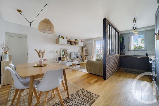 Appartement F3 &agrave; vendre - 3 pi&egrave;ces - 66,24 m2 - Puteaux - 92 - ILE-DE-FRANCE