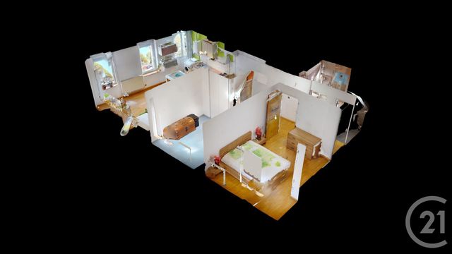 Appartement T3 à vendre - 3 pièces - 58 m2 - Carbonne - 31 - MIDI-PYRENEES