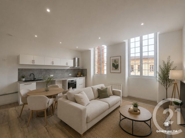 Appartement F2 &agrave; louer - 2 pi&egrave;ces - 39 m2 - Rieumes - 31 - MIDI-PYRENEES
