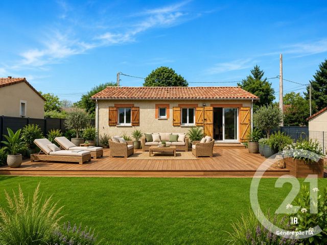 Maison &agrave; vendre - 4 pi&egrave;ces - 75 m2 - Montesquieu Volvestre - 31 - MIDI-PYRENEES