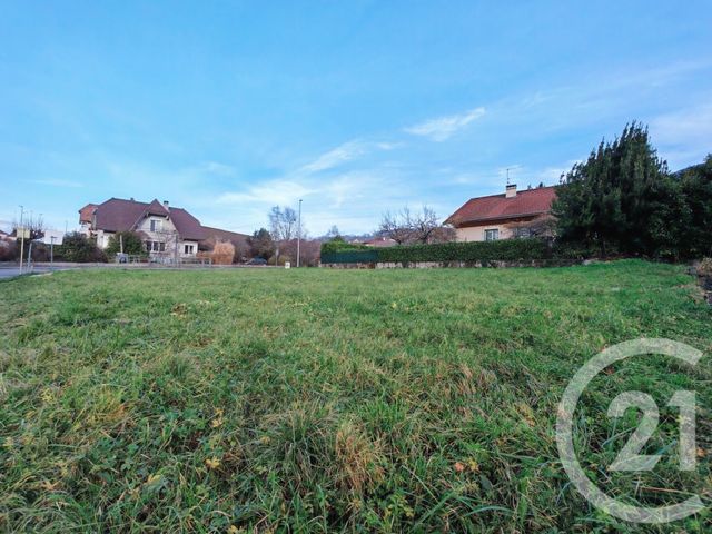 Terrain &agrave; vendre - 674 m2 - Seyssel - 74 - RHONE-ALPES