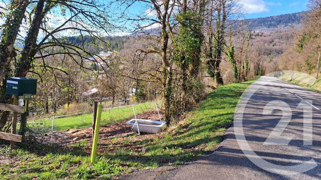Terrain &agrave; vendre - 2560 m2 - Belmont Luthezieu - 01 - RHONE-ALPES