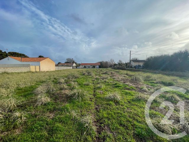 Terrain &agrave; vendre - 2400 m2 - Olonne Sur Mer - 85 - PAYS-DE-LOIRE