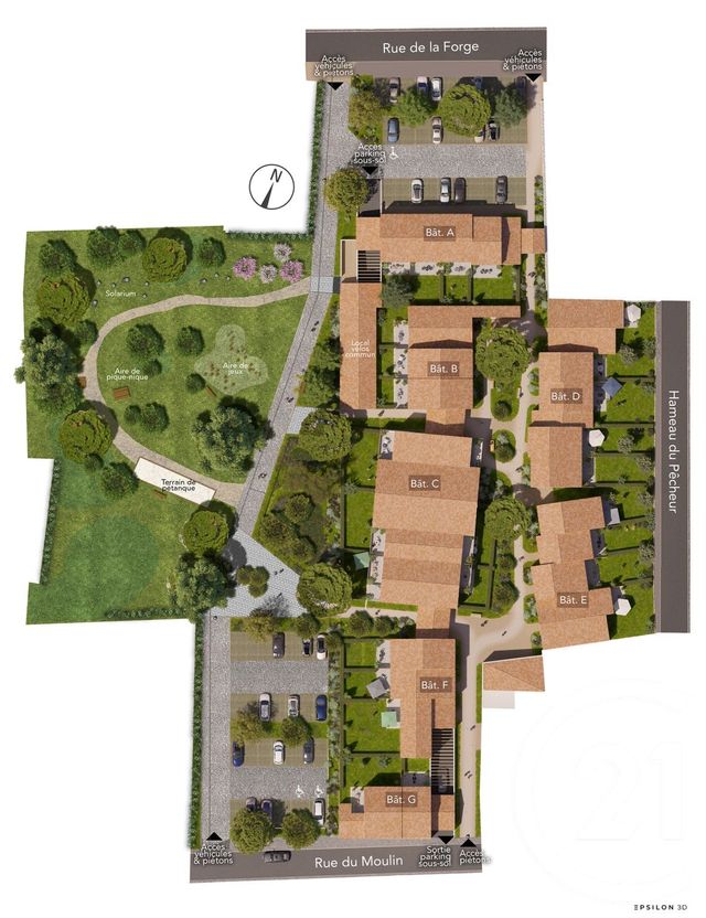 Appartement T3 &agrave; vendre - 3 pi&egrave;ces - 66,60 m2 - Les Sables D Olonne - 85 - PAYS-DE-LOIRE