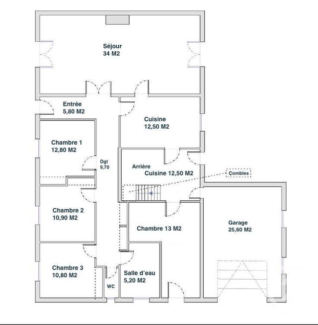 Maison à vendre - 6 pièces - 126,65 m2 - Pornic - 44 - PAYS-DE-LOIRE