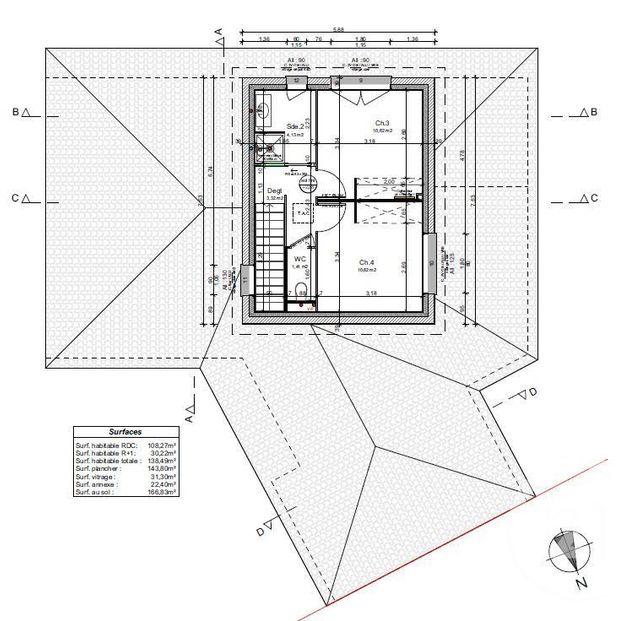 Maison à vendre - 5 pièces - 138,54 m2 - Pornic - 44 - PAYS-DE-LOIRE