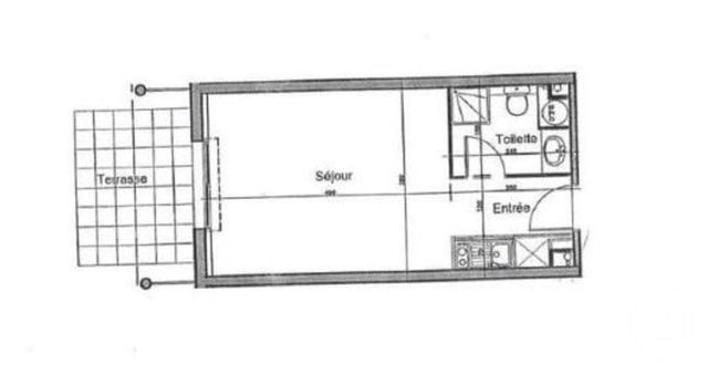 Appartement Studio &agrave; vendre - 1 pi&egrave;ce - 27,36 m2 - Pornic - 44 - PAYS-DE-LOIRE