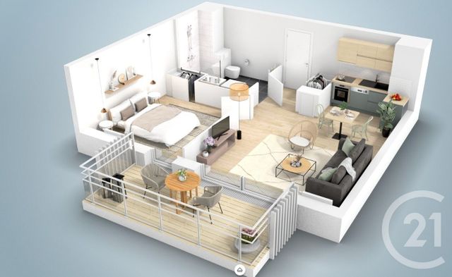 Appartement T2 à vendre PORNIC