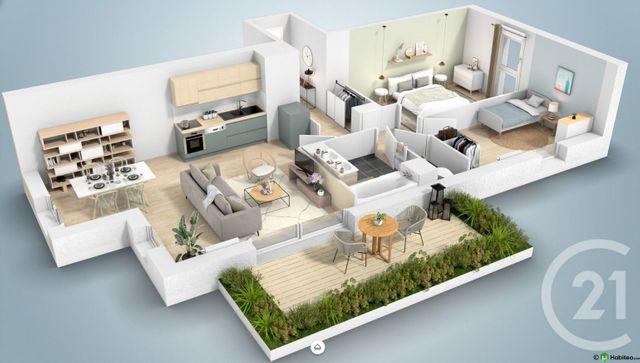 Appartement T3 à vendre PORNIC