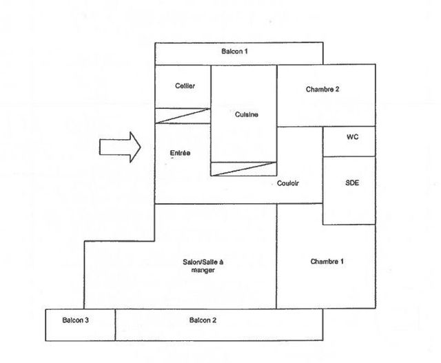 Appartement T3 &agrave; vendre - 3 pi&egrave;ces - 79 m2 - Colomiers - 31 - MIDI-PYRENEES