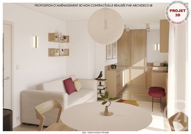 Appartement Studio &agrave; vendre - 1 pi&egrave;ce - 25,81 m2 - Tremblay En France - 93 - ILE-DE-FRANCE