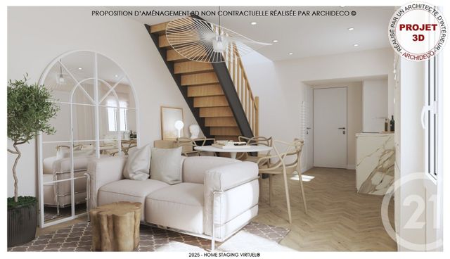 Maison &agrave; vendre - 3 pi&egrave;ces - 44,40 m2 - Aulnay Sous Bois - 93 - ILE-DE-FRANCE