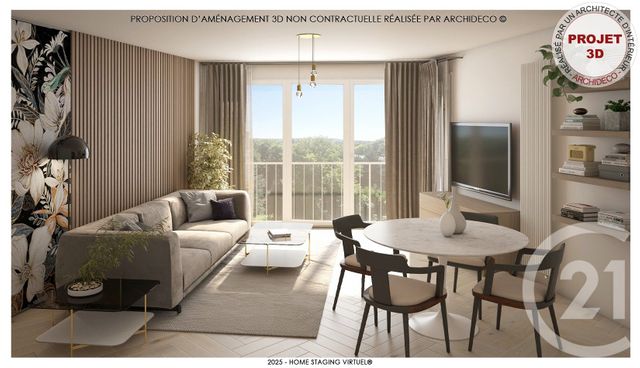 Appartement F3 à vendre - 3 pièces - 69,65 m2 - Tremblay En France - 93 - ILE-DE-FRANCE