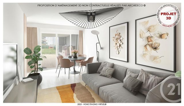 appartement à vendre - 3 pièces - 61,10 m2 - Villepinte - 93 - ILE-DE-FRANCE