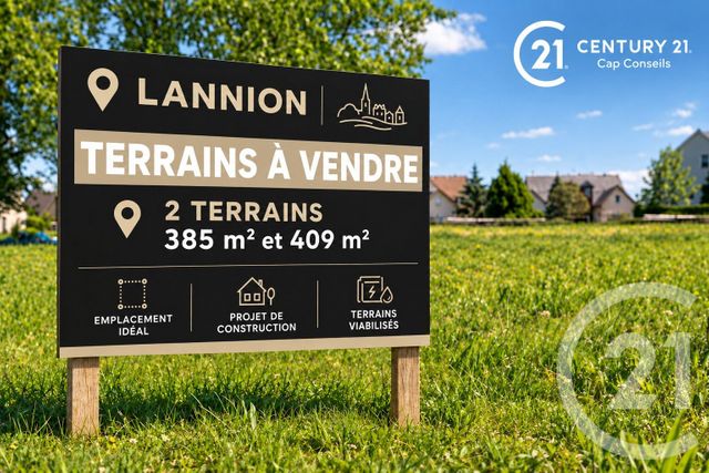 Terrain à vendre LANNION