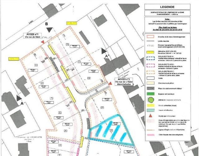 Terrain &agrave; vendre - 709 m2 - Gravelotte - 57 - LORRAINE