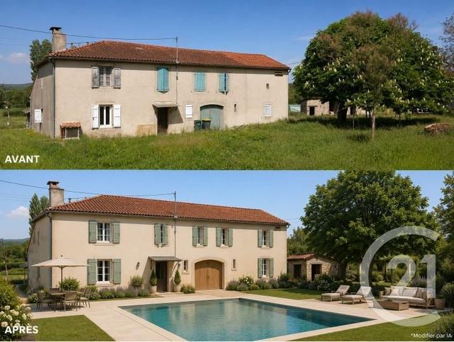 Maison &agrave; vendre - 6 pi&egrave;ces - 94 m2 - St Gauzens - 81 - MIDI-PYRENEES