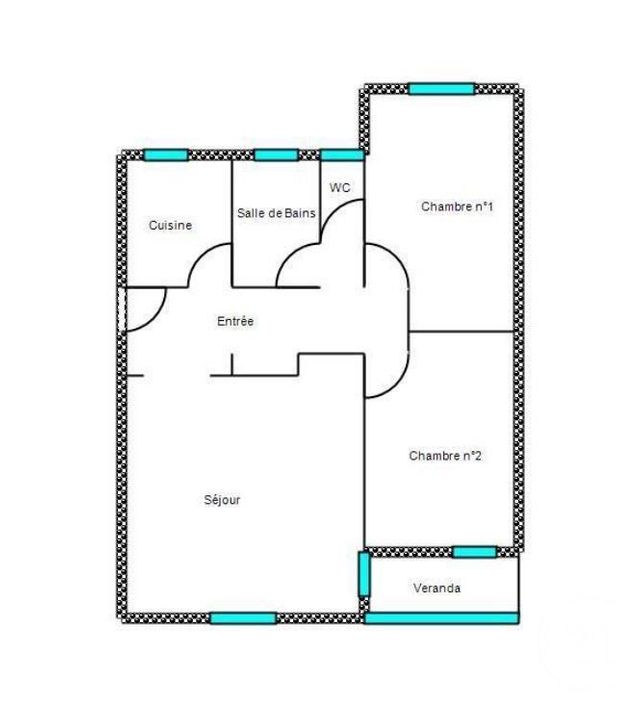Appartement F3 &agrave; vendre - 3 pi&egrave;ces - 63 m2 - Frejus - 83 - PROVENCE-ALPES-COTE-D-AZUR
