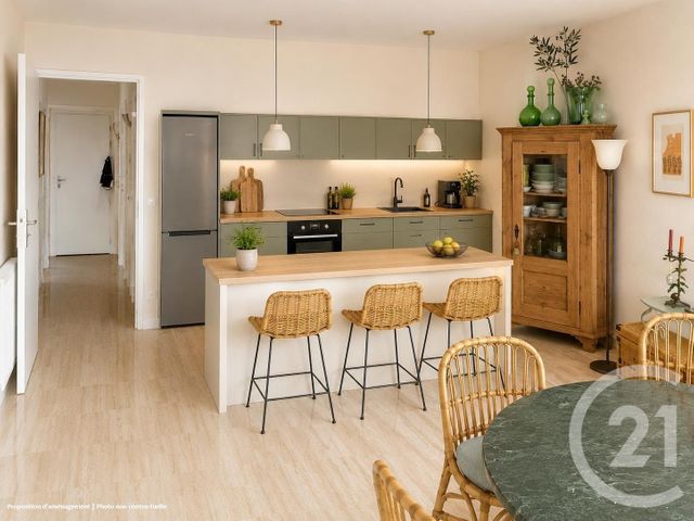 Appartement F3 &agrave; vendre - 3 pi&egrave;ces - 78,39 m2 - Villeneuve Loubet - 06 - PROVENCE-ALPES-COTE-D-AZUR