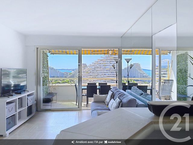 Appartement T3 &agrave; vendre - 3 pi&egrave;ces - 60 m2 - Villeneuve Loubet - 06 - PROVENCE-ALPES-COTE-D-AZUR