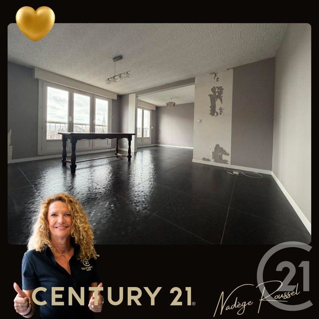 Appartement T3 &agrave; vendre - 3 pi&egrave;ces - 81,38 m2 - Lievin - 62 - NORD-PAS-DE-CALAIS