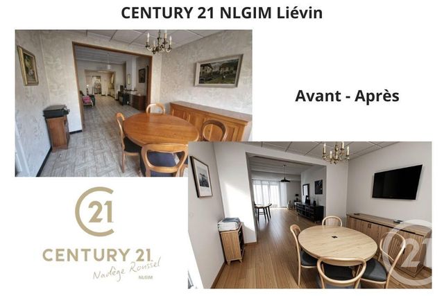 Maison à vendre - 5 pièces - 100 m2 - Lievin - 62 - NORD-PAS-DE-CALAIS