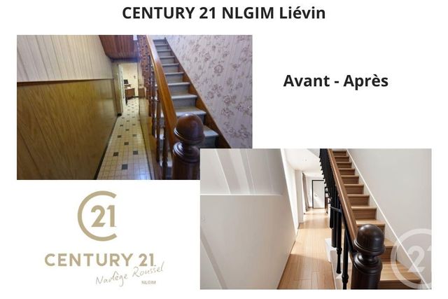 Maison à vendre - 5 pièces - 100 m2 - Lievin - 62 - NORD-PAS-DE-CALAIS