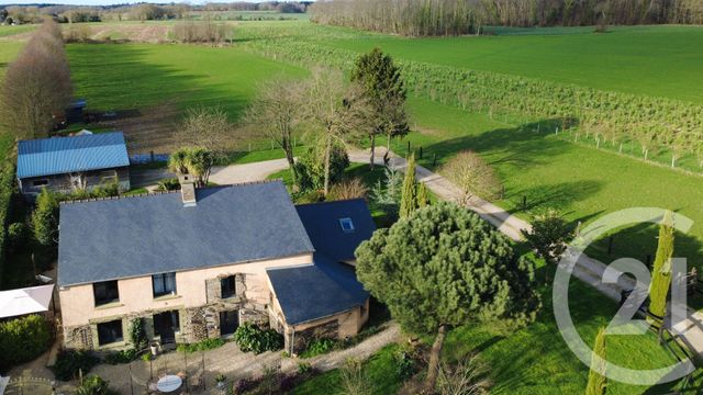 Maison &agrave; vendre - 11 pi&egrave;ces - 162 m2 - Pleugueneuc - 35 - BRETAGNE