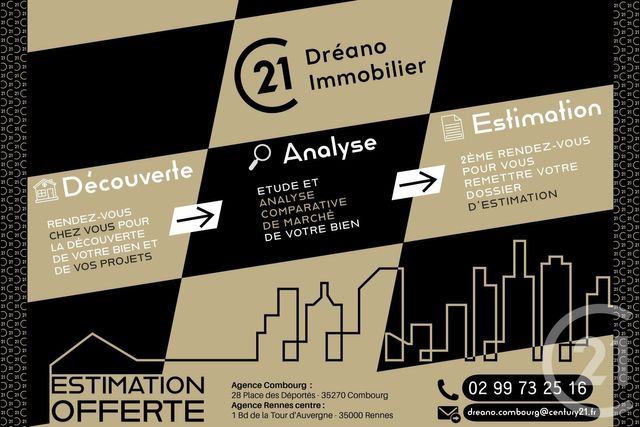 Maison &agrave; vendre - 4 pi&egrave;ces - 77 m2 - Meillac - 35 - BRETAGNE